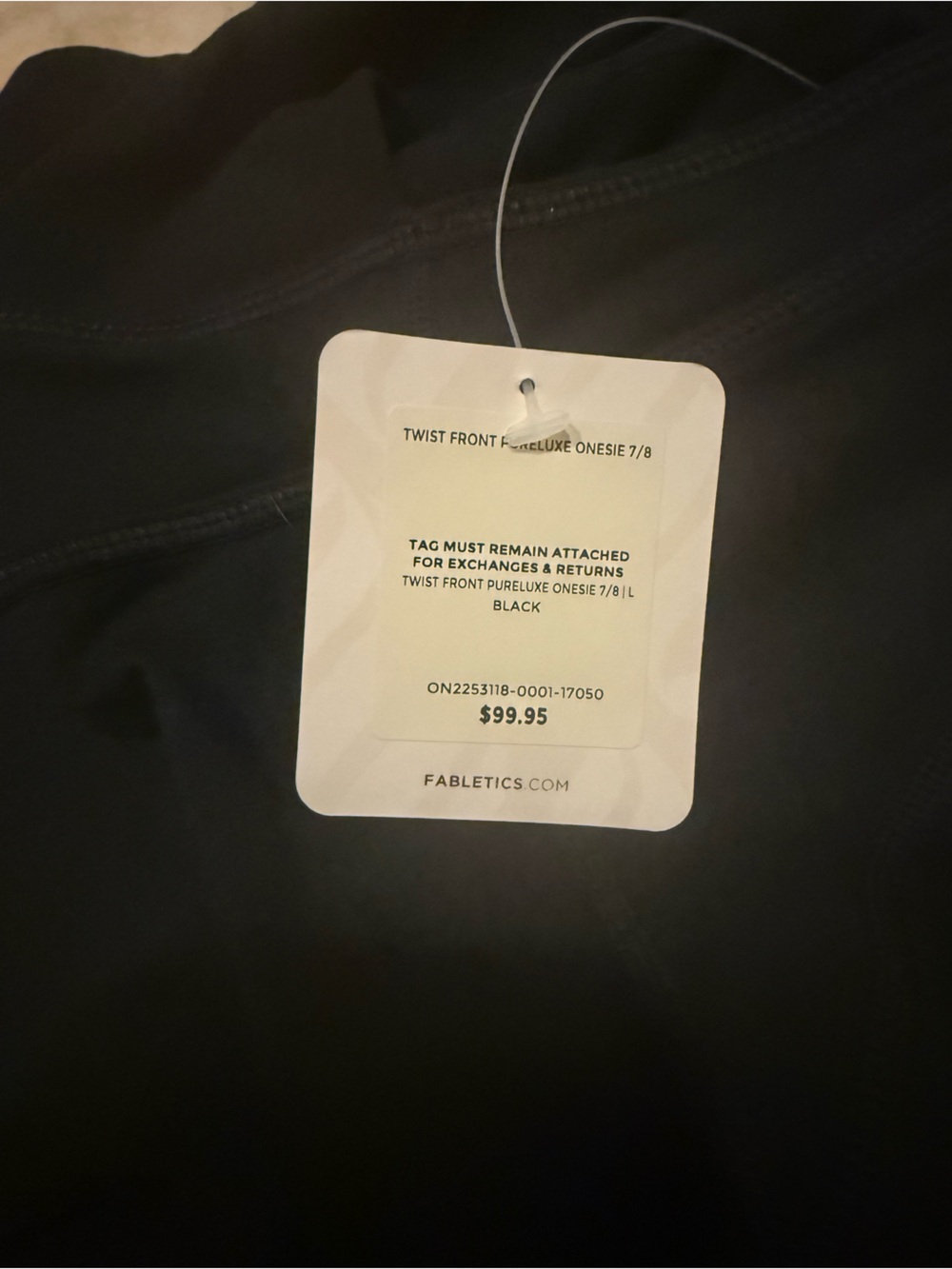 Fabletics Oasis Twist Front 7/8 Jumpsuit - Picture 5 of 5